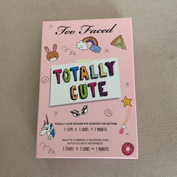 BNIB Too Faced “Totally Cute” Eyeshadow Pallet 💜 - Picture 6 of 7